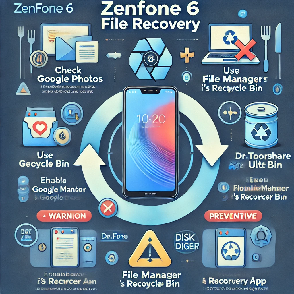 zenfone 6 undelete files